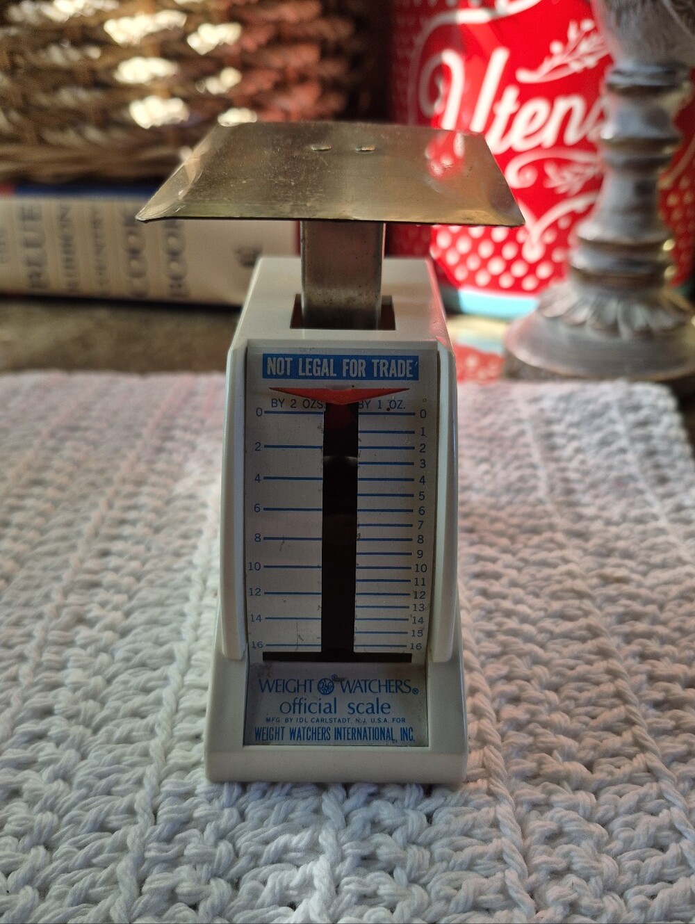 🌿5/$25 Vintage Small Weight Watchers Food Scale 1968 Works